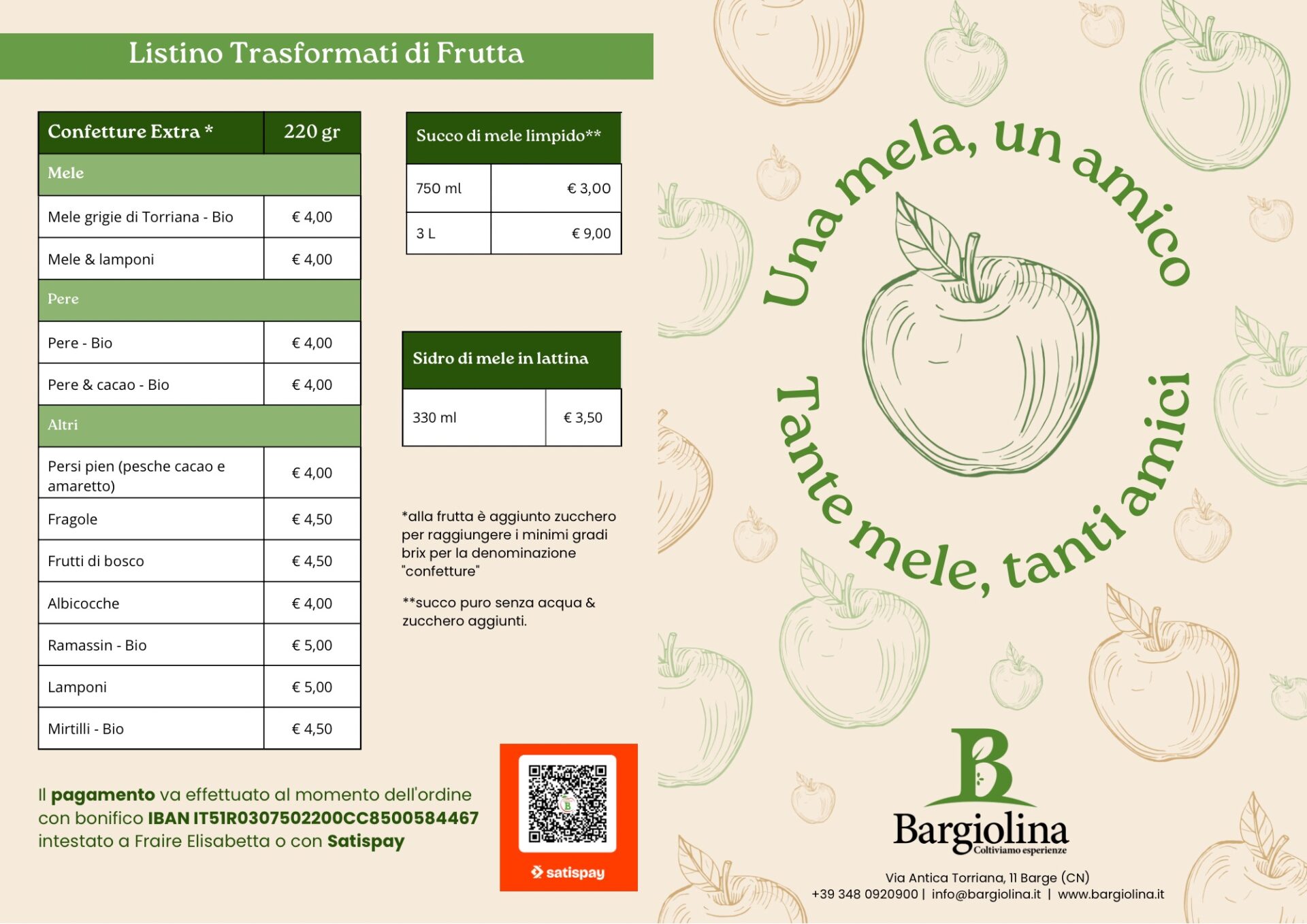 Una mela, un amico... Tante mele, tanti amici.